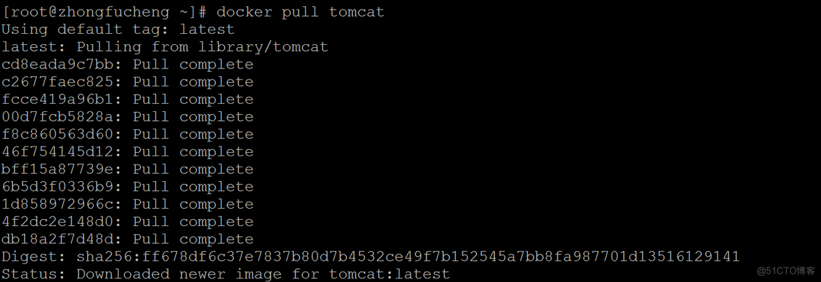 Docker安装+HelloWorld+运行Tomcat_Docker_05