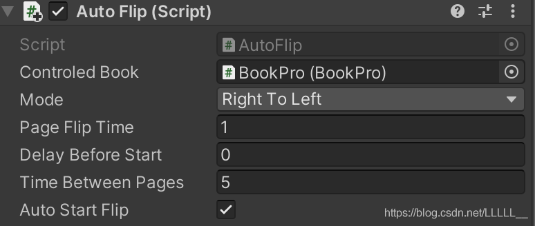 unity中實現翻書效果bookpagecurlpro插件