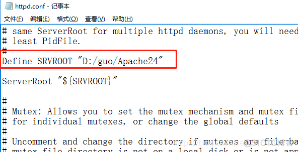 Windows阿帕奇apache服务器安装（httpd）_工具_04