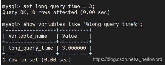 MySQL慢查询日志如何开启以及分析_mysql优化_04