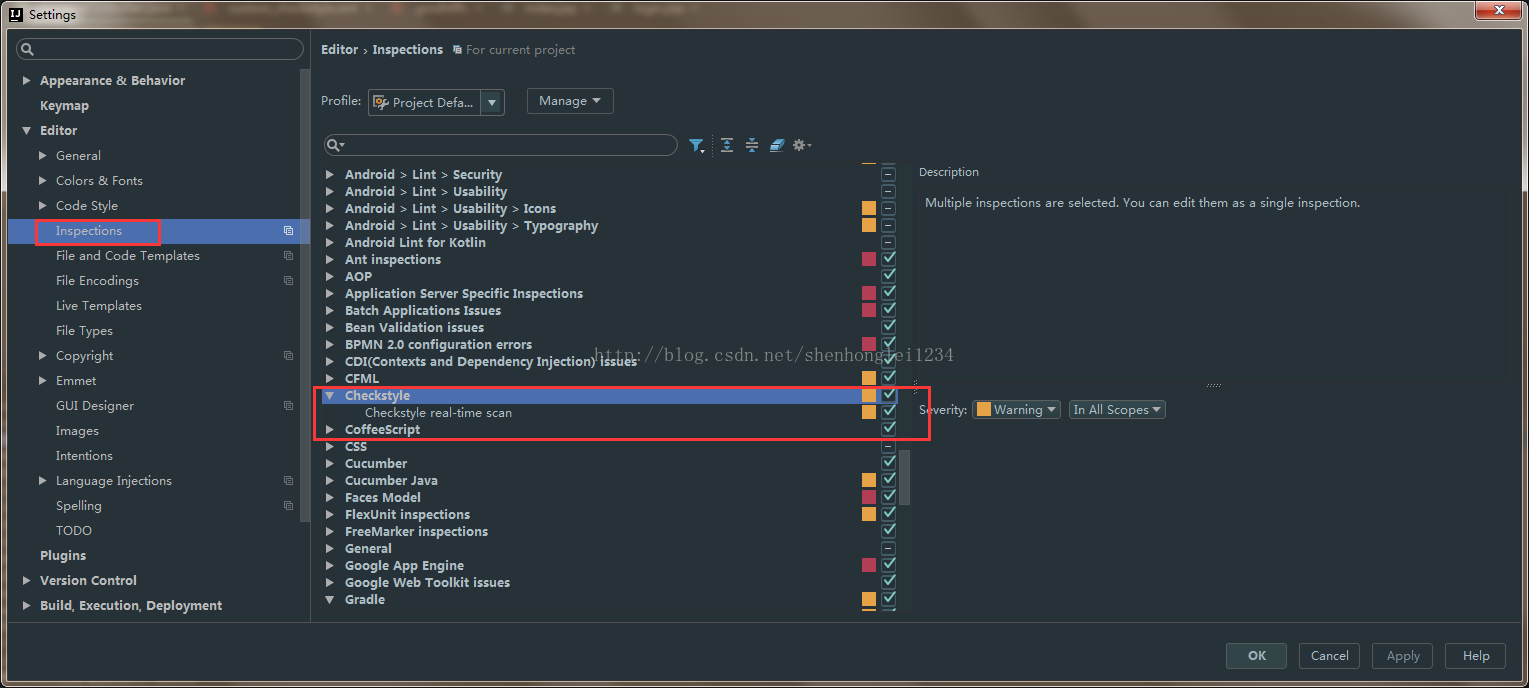 idea，配置checkstyle 【提高代码质量,检查代码规范的工具 】Checkstyle，FindBugs，PMD，Jtest_开发_02