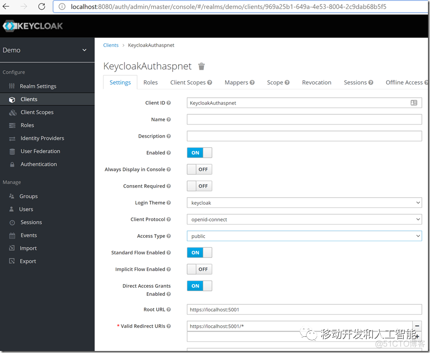 aspnetcore 应用 接入Keycloak快速上手指南_Keycloak_06