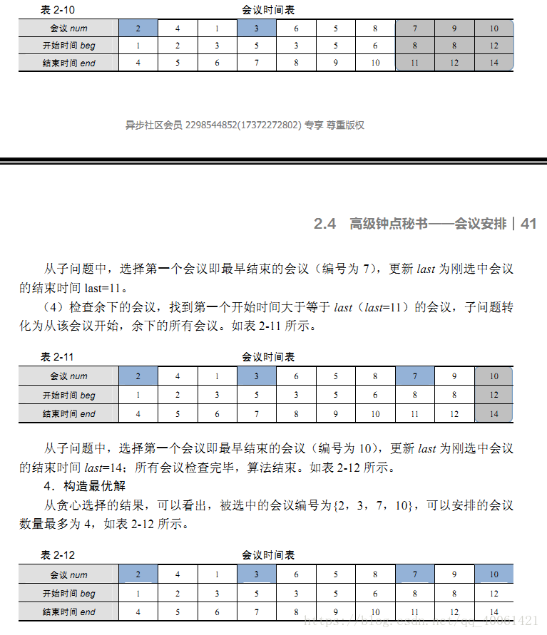 贪心算法——2.4会议安排_趣学算法学习笔记_05