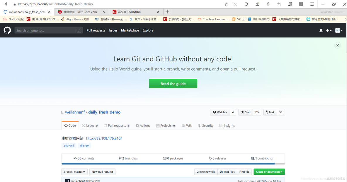 你GitHub的下载速度还没有被解决吗（GitHub怎么快速下载项目）_GitHub