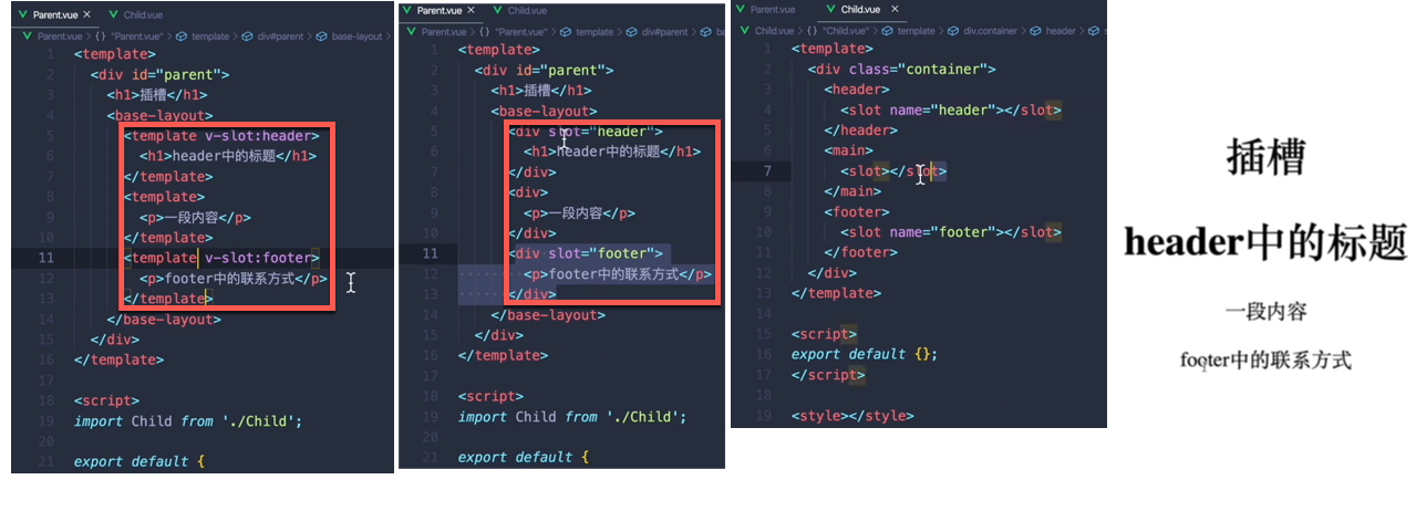 Vue Slot插槽入门_Vue_08