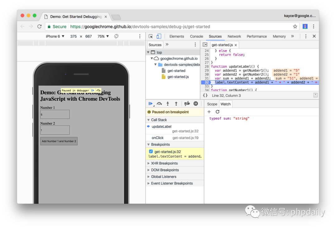 使用 Chrome DevTools 调试 JavaScript_Chrome Developer Too_02