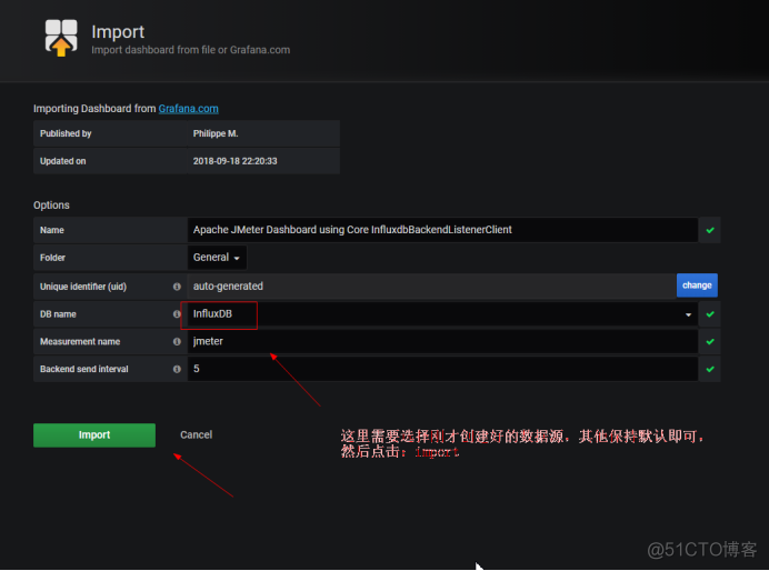 Linux + jmeter + grafana + influxdb 监控环境_数据库_19