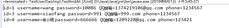 java连接数据库并获取数据库数据（eclipse）_JavaWeb_11