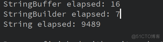 Java String StringBuffer StringBuilder 效率测试_其他