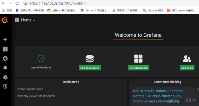 Linux + jmeter + grafana + influxdb 监控环境_数据_10