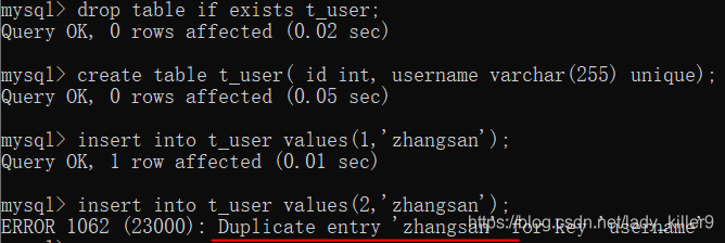 数据库-Mysql使用学习笔记（命令行及图形化界面）_网络安全_72