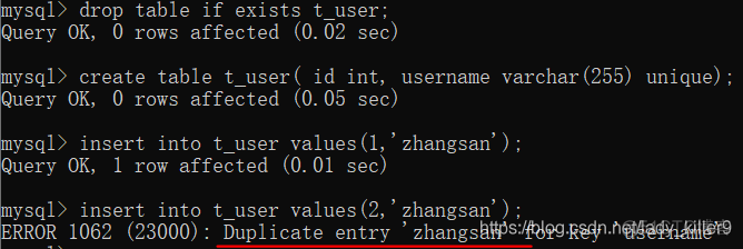 数据库-Mysql使用学习笔记（命令行及图形化界面）_mysql_72