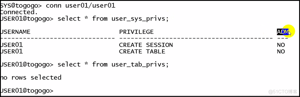 Oracle 所有的权限列表_Oracle