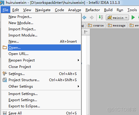 Intellij IDEA 13.1.3  打开多个窗口项目_Java编程工具_05