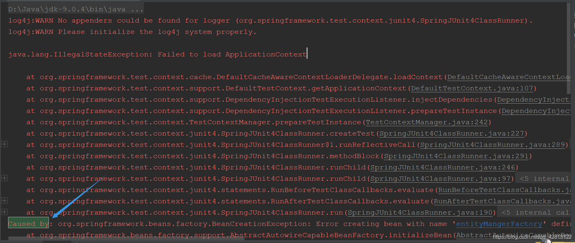 java.lang.IllegalStateException: Failed to load ApplicationContext 解决办法_java