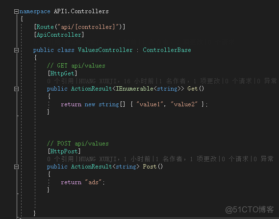 二、Asp.Net Core WebAPI——OcelotDemo_qt_02