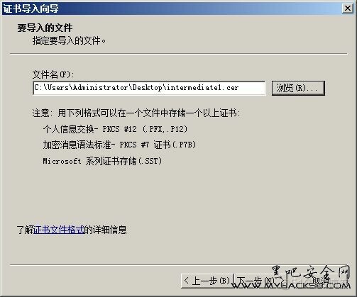 服务器证书安装配置指南（IIS7.0）_服务器_12