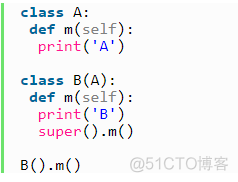 继承super()的使用方法_类名