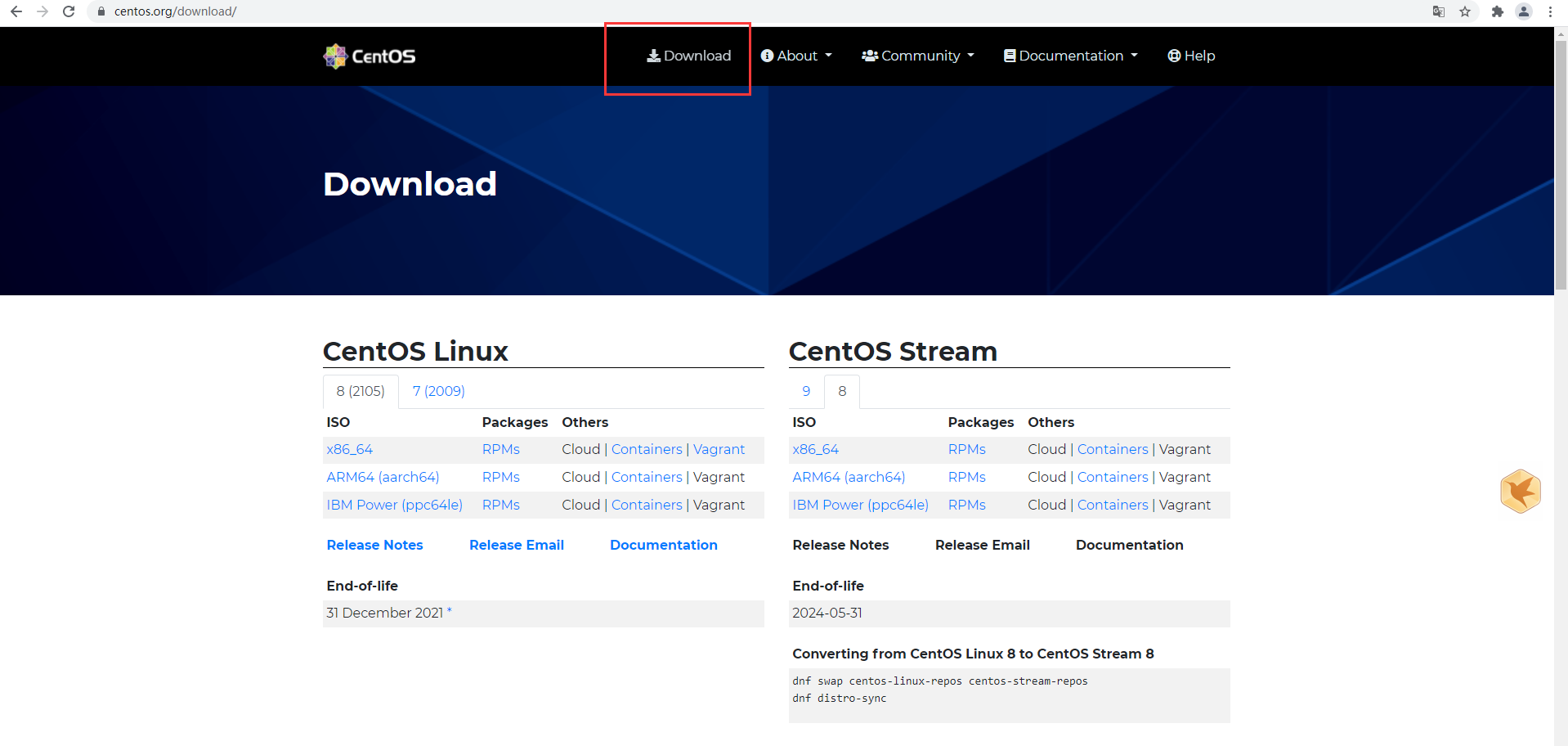 在VMware中安装CentOS8_下载安装_14