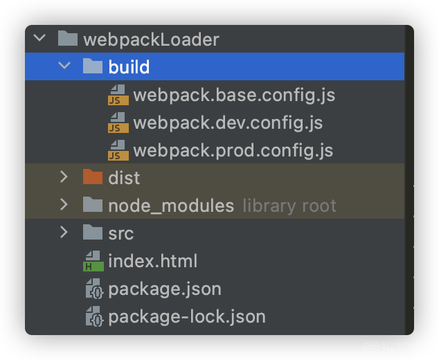 webpack（11）配置文件分离为开发配置、生成配置和基础配置_webpack