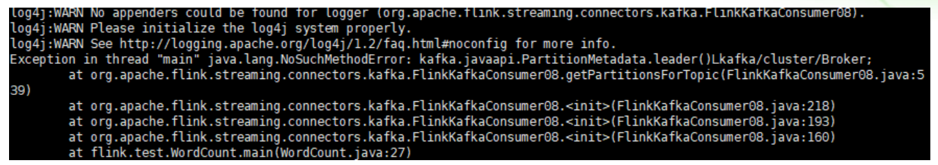 报错：NoSuchMethodError: kafka.javaapi.PartitionMetadata.leader()Lkafka/cluster/Broker;_kafka_02