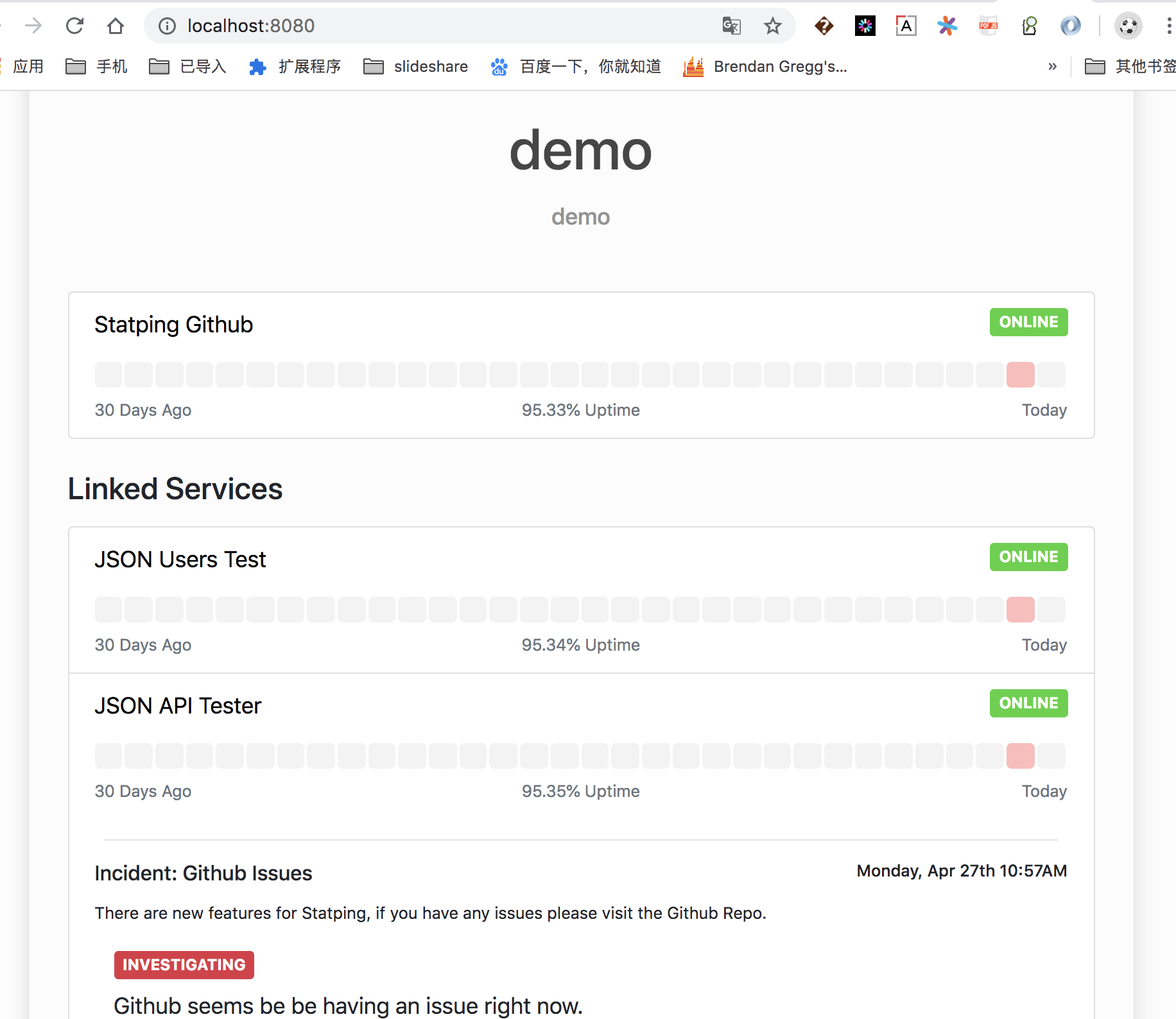 statping web 状态监控服务_分享