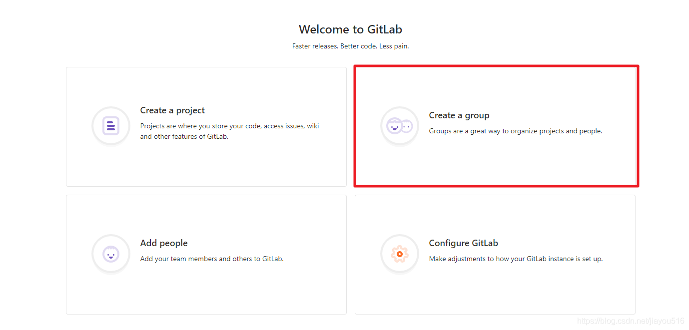 Gitlab添加组、创建用户、创建项目_gitlab