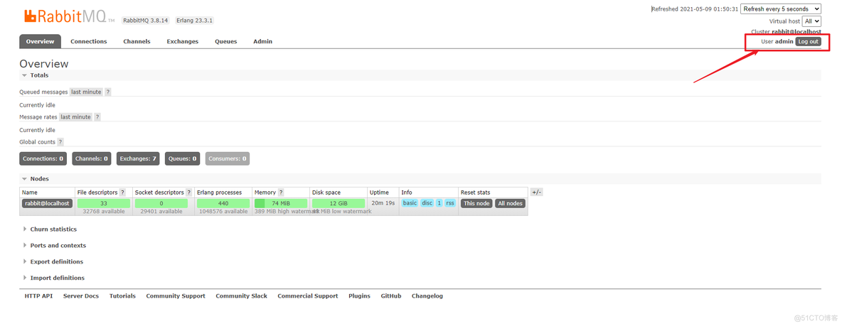 RabbitMQ 安装与界面管理_docker_16