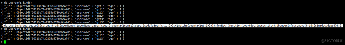 mongodb删除重复数据_MongoDB_03