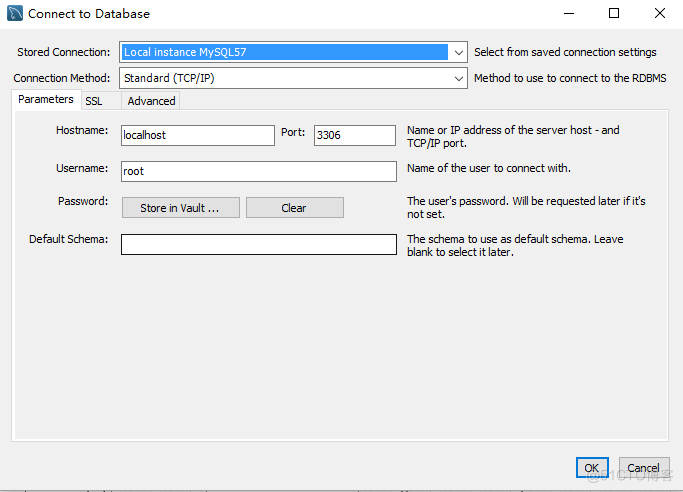 MySQL数据表生成ER图_workbench_02