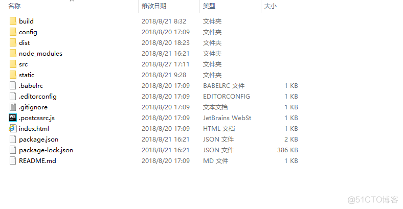 vue-cli搭建及项目目录结构_vue