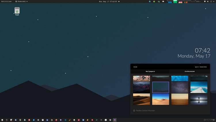 Linux 桌面壁纸 Wallpaper Changer 的技术博客 51cto博客