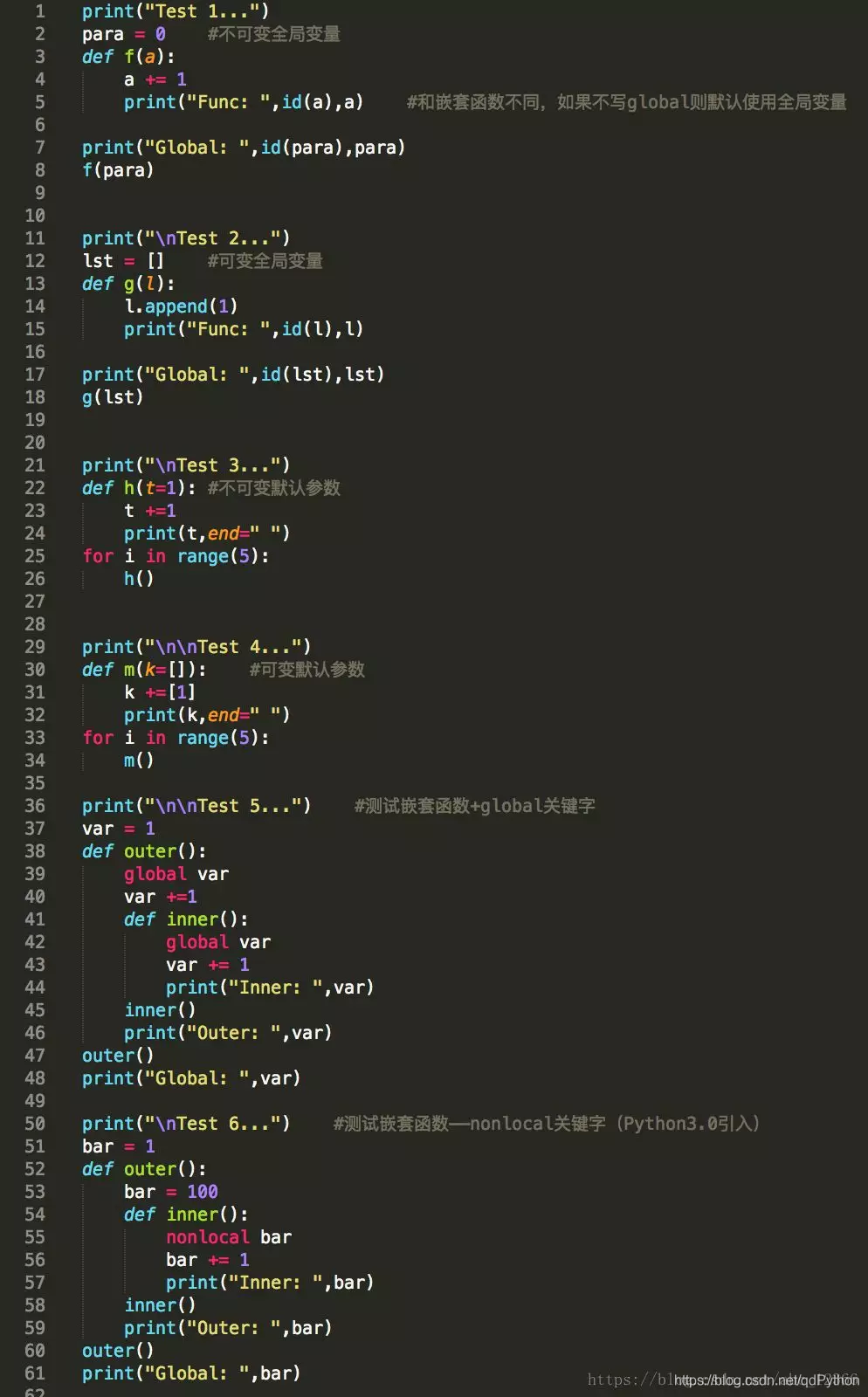 Python传入参数的几种方法_qt