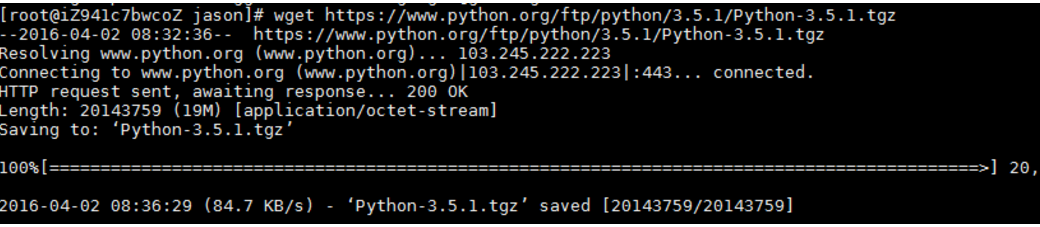 CentOS 7安装Python3.5_Python_02