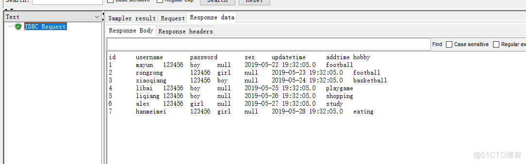 Jmeter发送jdbc请求（操作mysql）_其他_07