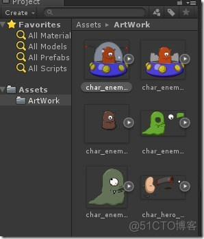 Unity2D Sprite Packer用法介绍_Unity2D_03