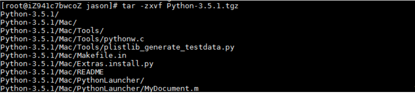 CentOS 7安装Python3.5_Python_03