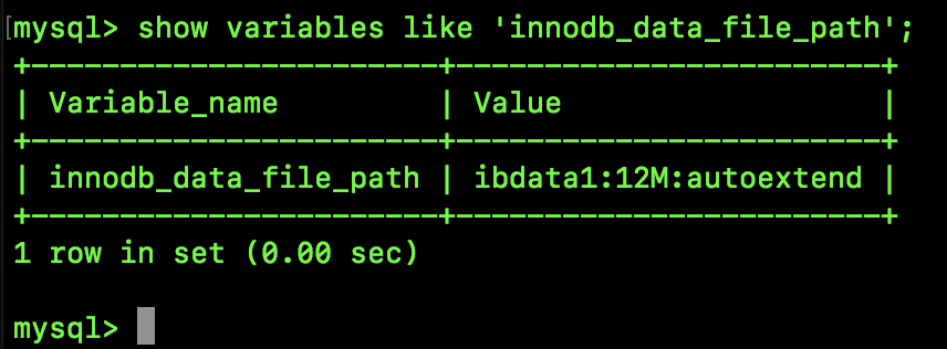 MySQL 中的共享表空间与独立表空间_mysql_04