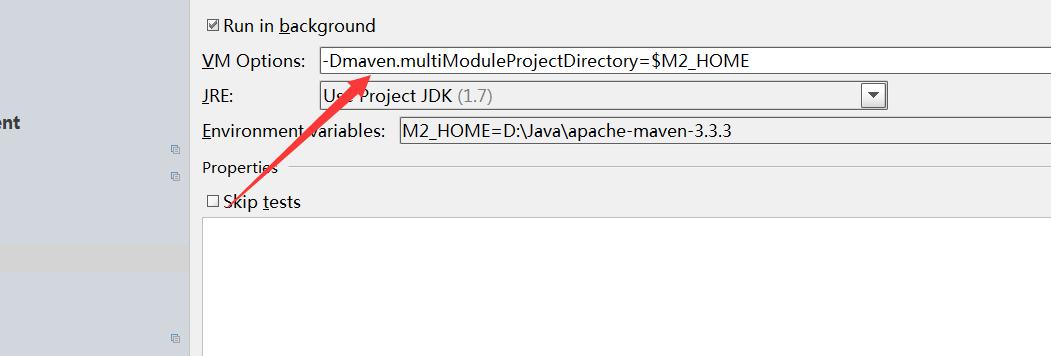 IDEA 运行maven命令时报错: -Dmaven.multiModuleProjectDirectory system propery is not set_IDEA _03