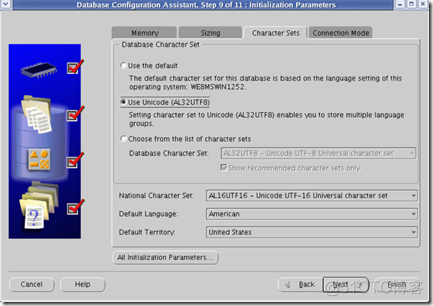 oracle command - creata database dbca & create network netca Demo_代码_12