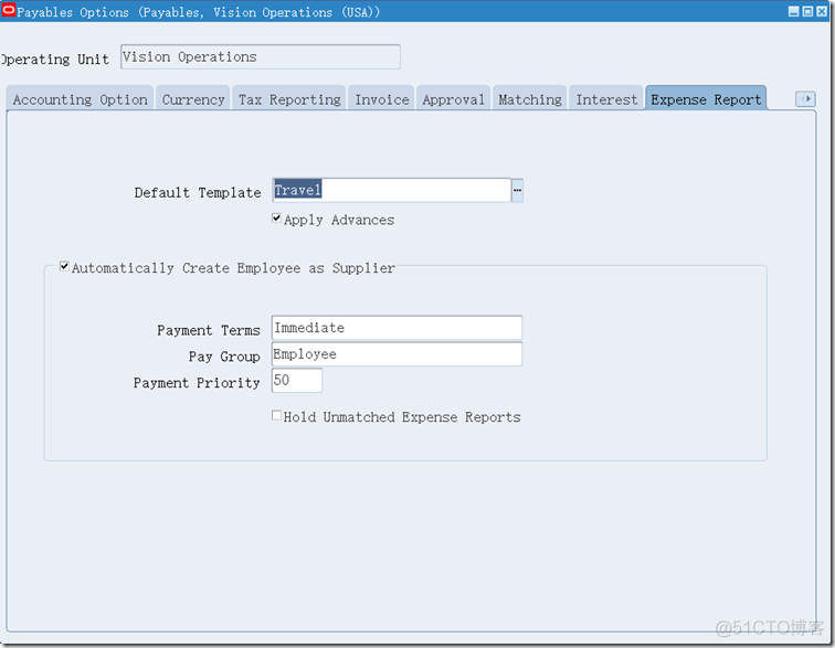 应付系统选项 Payables Options_会计_09