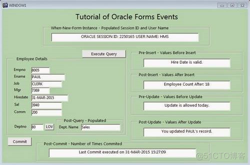 Oracle Form