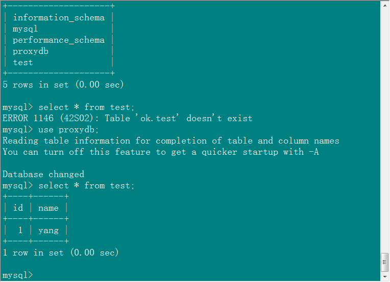 Mysql 之主从复制，mysql-proxy读写分离_Mysql_09