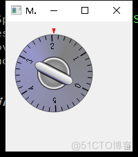 Qt5利用自绘QPainter实现旋转按钮MySpinButton_编程