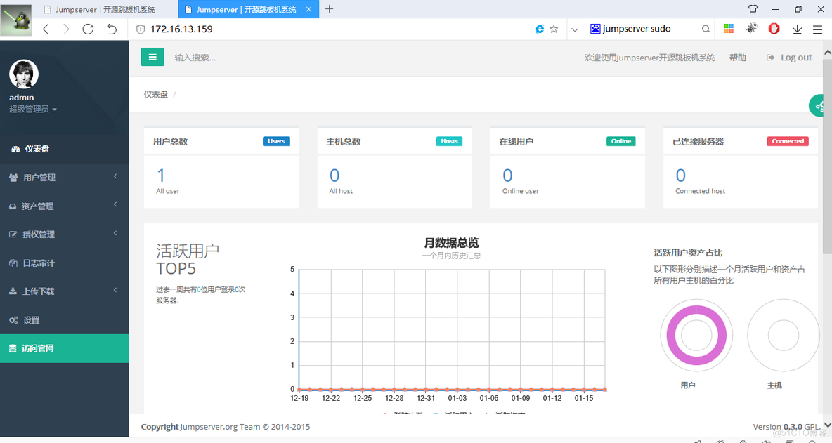 jumpserver堡垒机部署_分享 _09