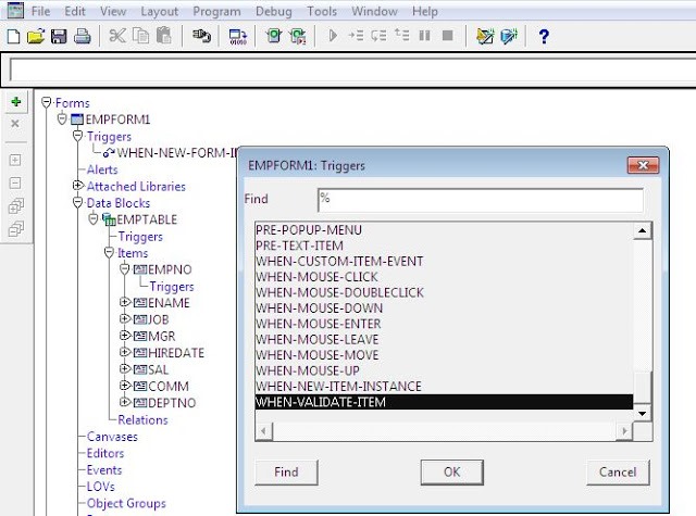 Learn How To Create Trigger In Oracle Forms_Oracle_08