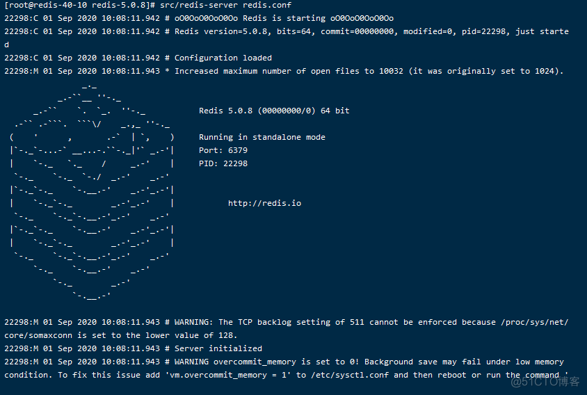 centos7.6环境下redis5.0.8安装配置_v-im