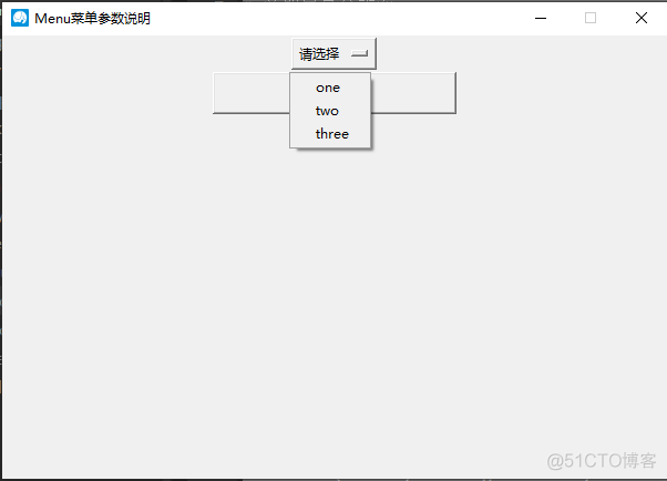 Tkinter 之OptionMenu下拉选择菜单_Tkinter 