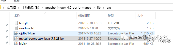 Jmeter连接Mysql和Oracle数据库_其他