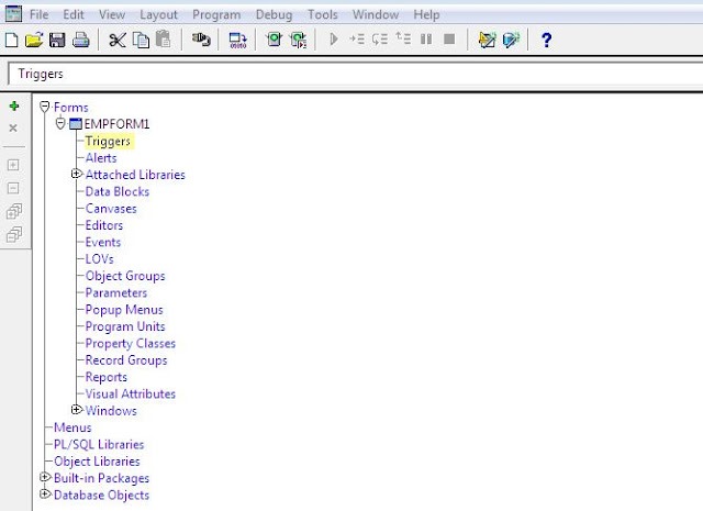Learn How To Create Trigger In Oracle Forms_Oracle